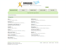 Tablet Screenshot of dirgood.com